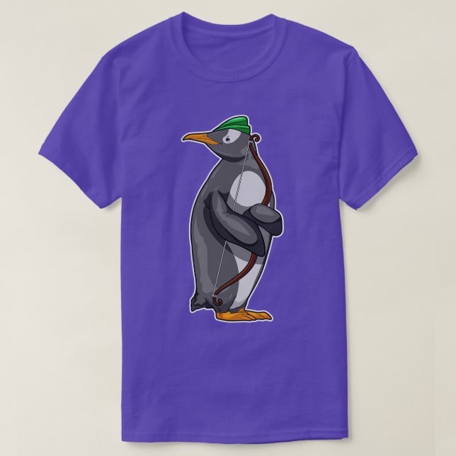 Penguin Archer Bow T Shirt (Design framsida)