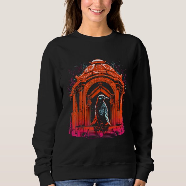 Penguin Architecture Artwork Animal Motif Penguin T Shirt (Framsida)