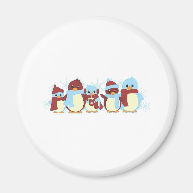 Penguin Around Magnet (Framsidan)