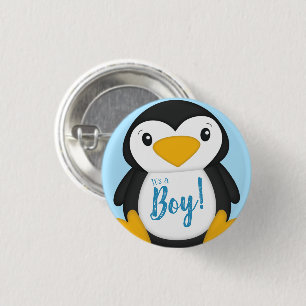 Penguin Baby Shower Blue Knapp