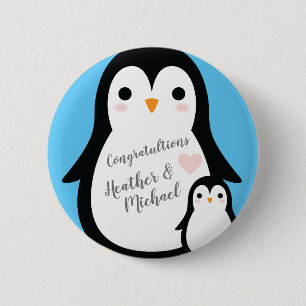 Penguin Baby Shower Knapp