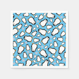 Penguin Baby Shower Pappersservett