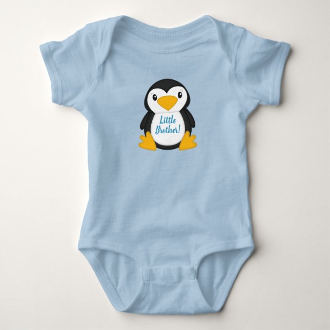 Penguin Baby Shower T Shirt (Framsida)