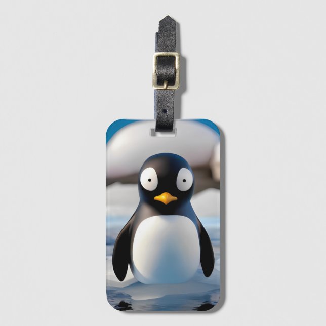 Penguin Bagagebricka (Framsida vertikal)