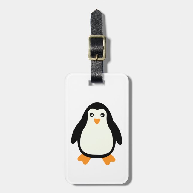 Penguin Bagagebricka (Vertikal Framsida)