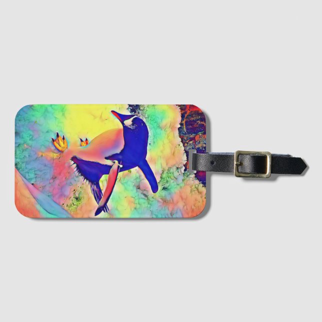 Penguin Bagagebricka (Framsida horisontal)