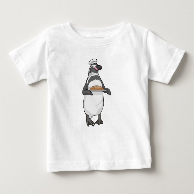 Penguin Baker Bread T Shirt (Framsida)