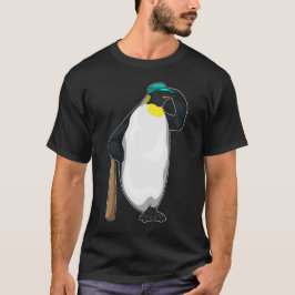Penguin Baseball Baseball fladdermus T Shirt