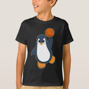 Penguin Basketball-spelare Basketball T Shirt