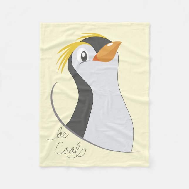 Penguin Be-Coola Fleece Blanket (Framsidan)