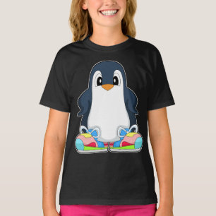 Penguin big Shoes T Shirt