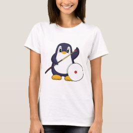 Penguin Billiard Queue T Shirt