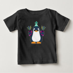Penguin Birthday Confetti T Shirt