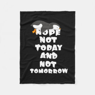 Penguin Blanket | Penguin Älskare Blanket Fleecefilt