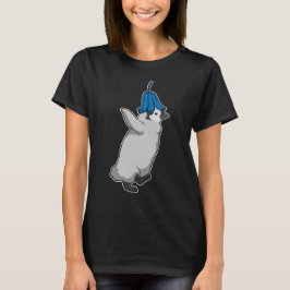 Penguin Bluebell Flower T Shirt
