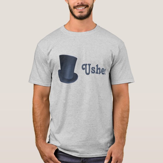 Penguin Bröllop - Usher T-shirt (Framsida)