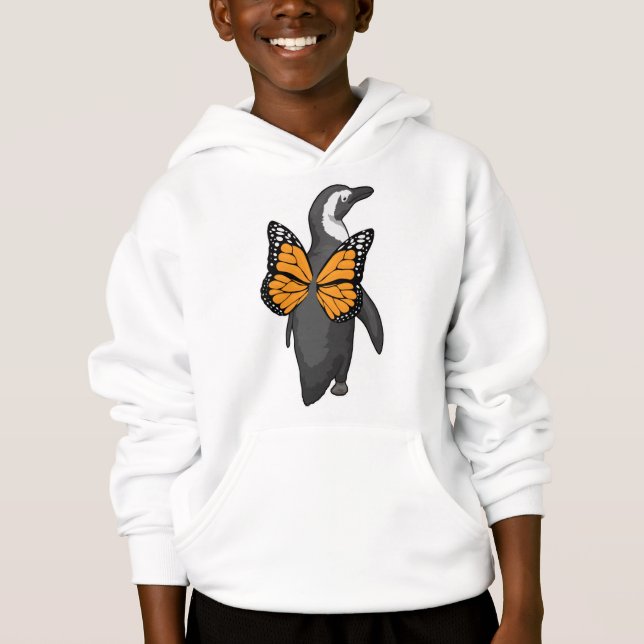 Penguin Butterfly vingar T Shirt (Framsida)