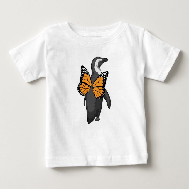 Penguin Butterfly vingar T Shirt (Framsida)