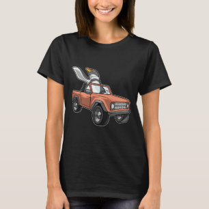 Penguin Car T Shirt