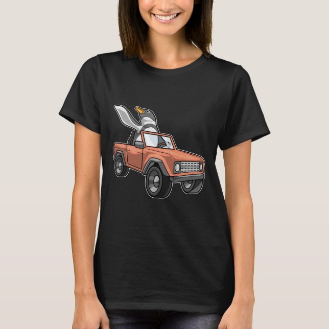 Penguin Car T Shirt (Framsida)