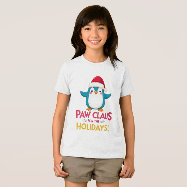 Penguin Cheer T Shirt (Framsida Full)
