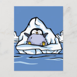 Penguin Chick Iceberg-postkort Vykort