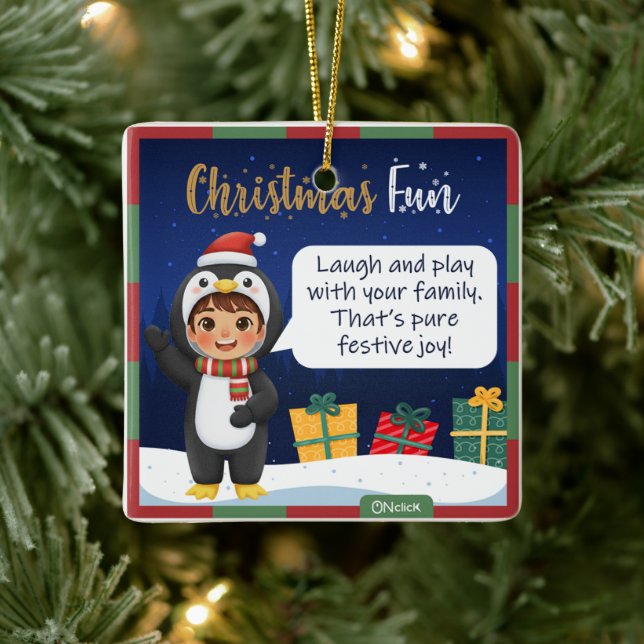 Penguin Christmas Ornament (Träd)
