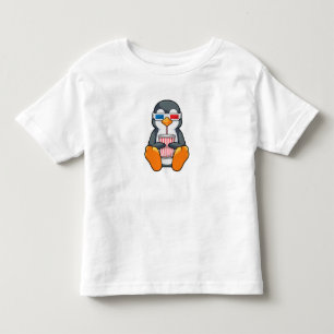 Penguin Cinema Glasses Drinking kopp T Shirt