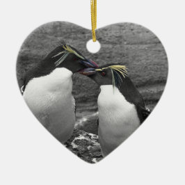 Penguin Colour Splash Julgransprydnad Keramik