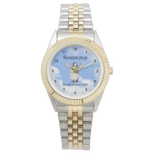 Penguin Confucius Attitude Quote Inspirational Armbandsur