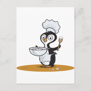 Penguin Cook Vykort
