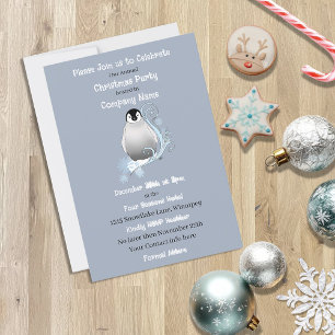 Penguin Corporate jul Party Inbjudningar