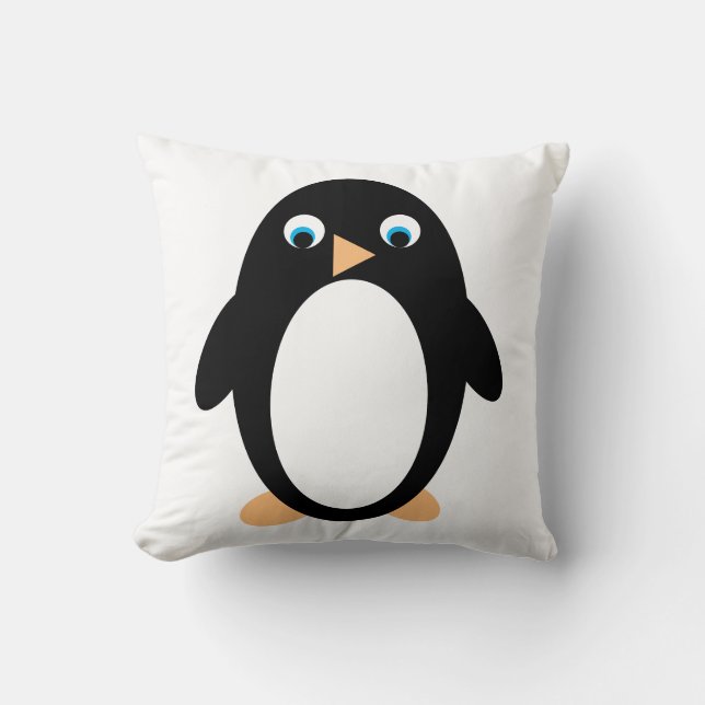 Penguin Cute Animal Kudde (Framsida)