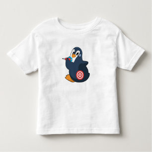 Penguin Darts Dartboard T Shirt