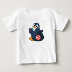 Penguin Darts Dartboard T Shirt