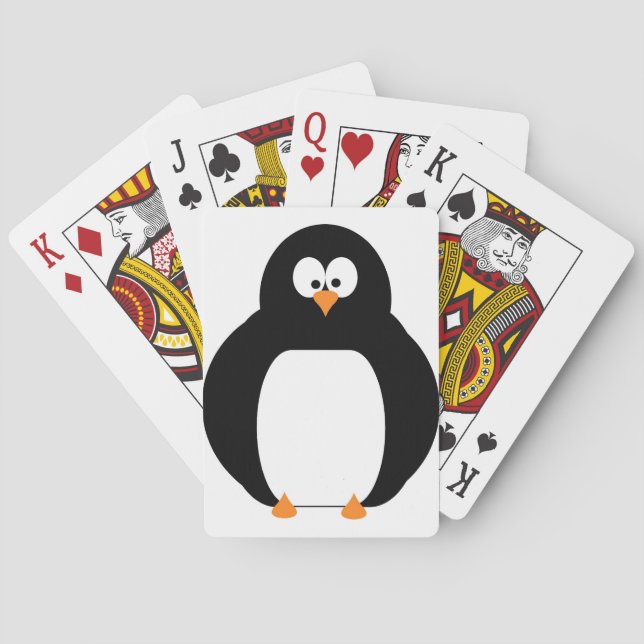 Penguin Deck of Cards Spelkort (Baksidan)