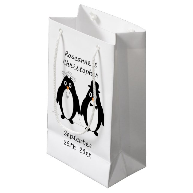 Penguin Design Bröllop (Framsidan Vinklad)