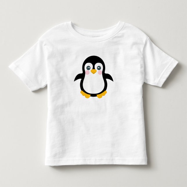 Penguin-design för utspädd Tecknad Tröja (Framsida)