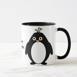 Penguin Design Personlig Mugg