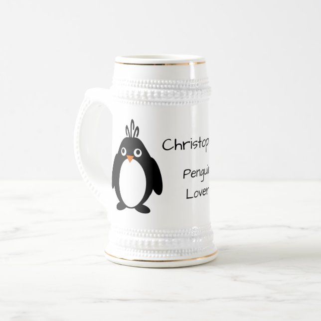 Penguin-design Sejdel (Framsida vänster)