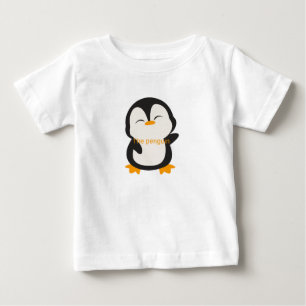 Penguin-design T-shirt-för barn, unik utformning T Shirt