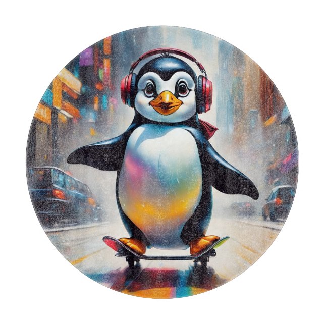 Penguin Digital Art Painting Coola (Framsidan)