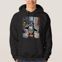 Penguin Digital Art Painting Coola
