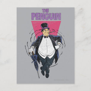 Penguin - Distress-grafik Vykort