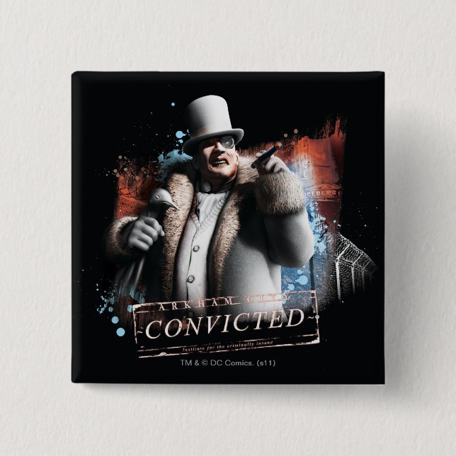 Penguin - dömd knapp (Framsida)