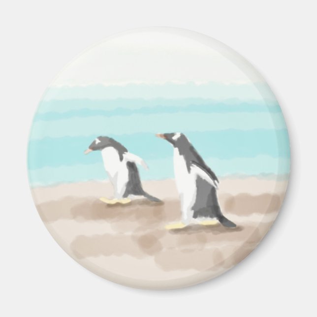 Penguin Duo Magnet (Framsidan)