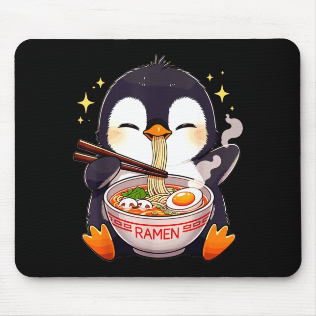 Penguin Eating Ramen  Musmatta (Framsidan)