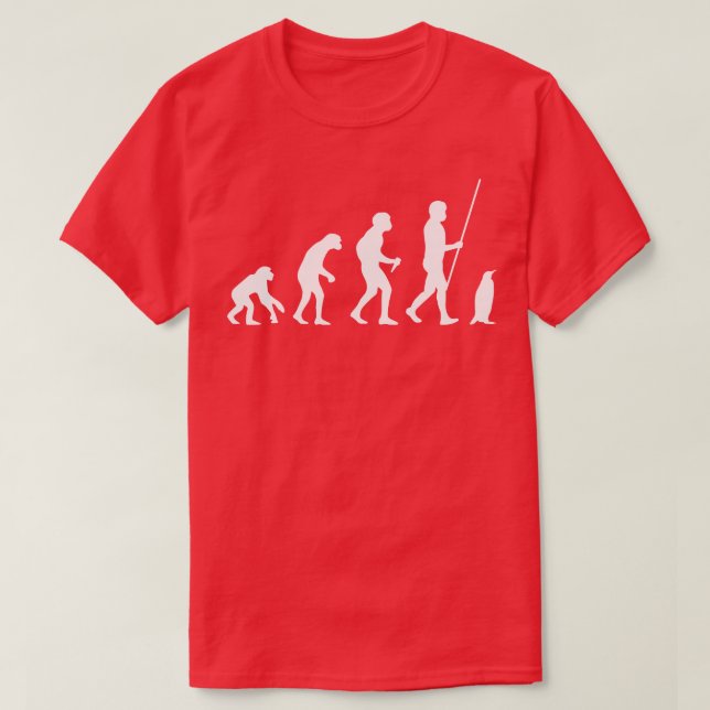 Penguin Evolution T Shirt (Design framsida)