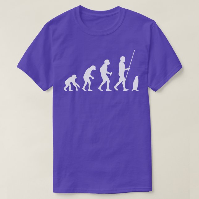 Penguin Evolution T Shirt (Design framsida)