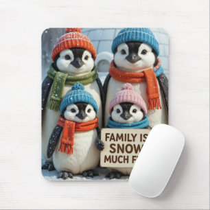 Penguin-familjen med Roligt-tecken Musmatta